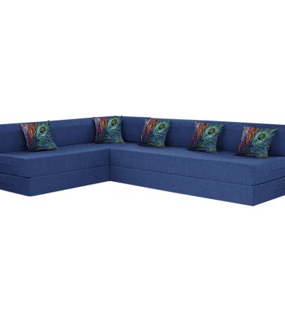 dr smith l shape sofa cum bed