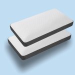 Aart Store Sleeping Pillow, Orthopedic Grade Gel Memory Foam for Neck & Shoulder Pain Relief-Cushion for Bed, Bed Pillow for Long Lasting Fluffiness | Pack of 2 - White