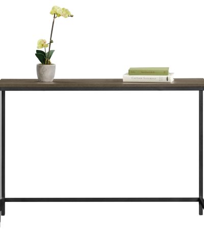 Aart Store Console Wooden Sofa Table, Industrial Hallway Tables for Entryway Corridor Living Room Bedroom & Office Easy to Assemble