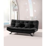 Dr Smith Jute Fabric 3 Seater Aspen Recliner Couch Wooden Frame Sofa Cum Bed Living Room & Office-Brown