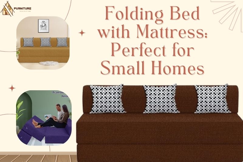 Folding Bed with Mattress: Perfect for Small Homes