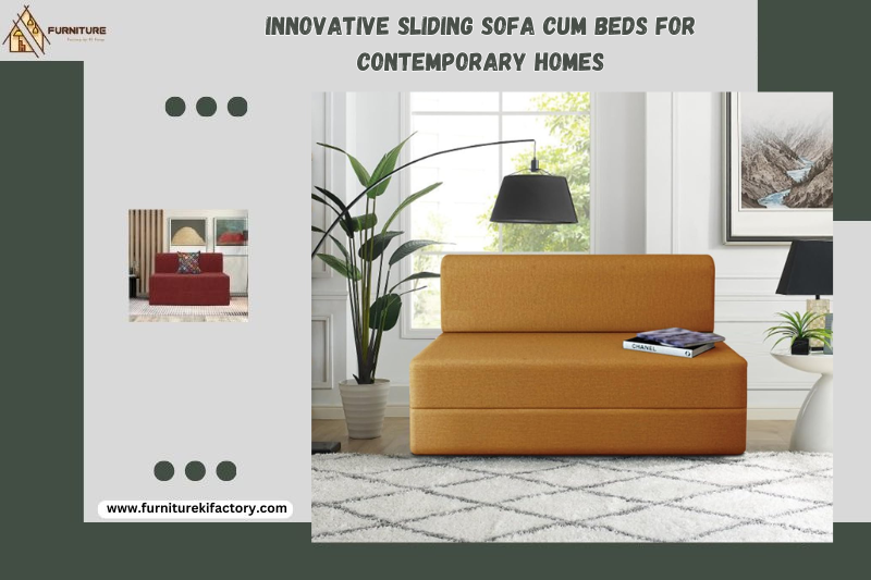 Innovative Sliding Sofa Cum Beds for Contemporary Homes